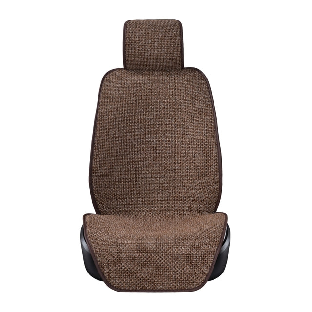Flachs Auto Sitzbezüge Set Atmungsaktive Leinen Mildewproof Sitz
